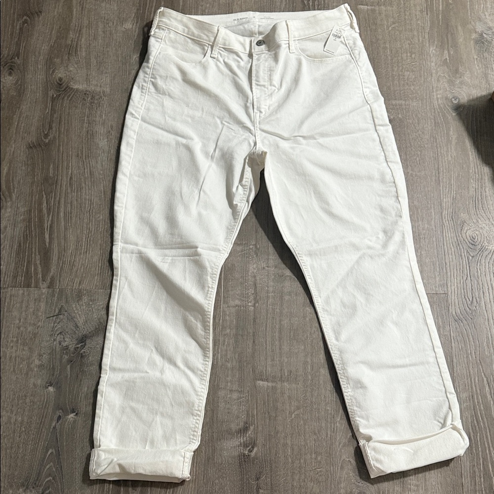 Old Navy Cream Denim Pants